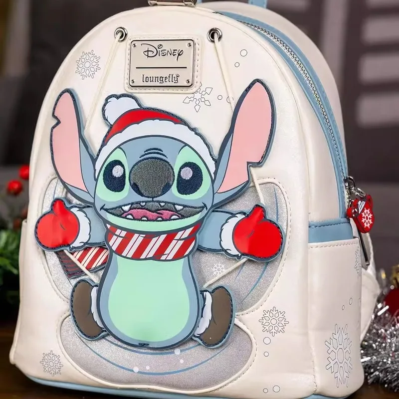 Disney Pu Leather Lilo&Stitch Backpack Christmas Theme Embroidery Printed Leisure Travel Fashion Campus Backpack for Students
Disney Pu Leather Lilo&Stitch Backpack Christmas Theme Embroidery Printed Leisure Travel Fashion Campus Backpack for Students