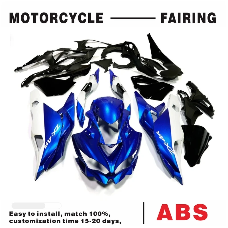 FIT FOR 2019-2025 Kawasaki Ninja ZX25R ZX4R ZX4RR Black White Blue Fairing Kit
FIT FOR 2019-2025 Kawasaki Ninja ZX25R ZX4R ZX4RR Black White Blue Fairing Kit