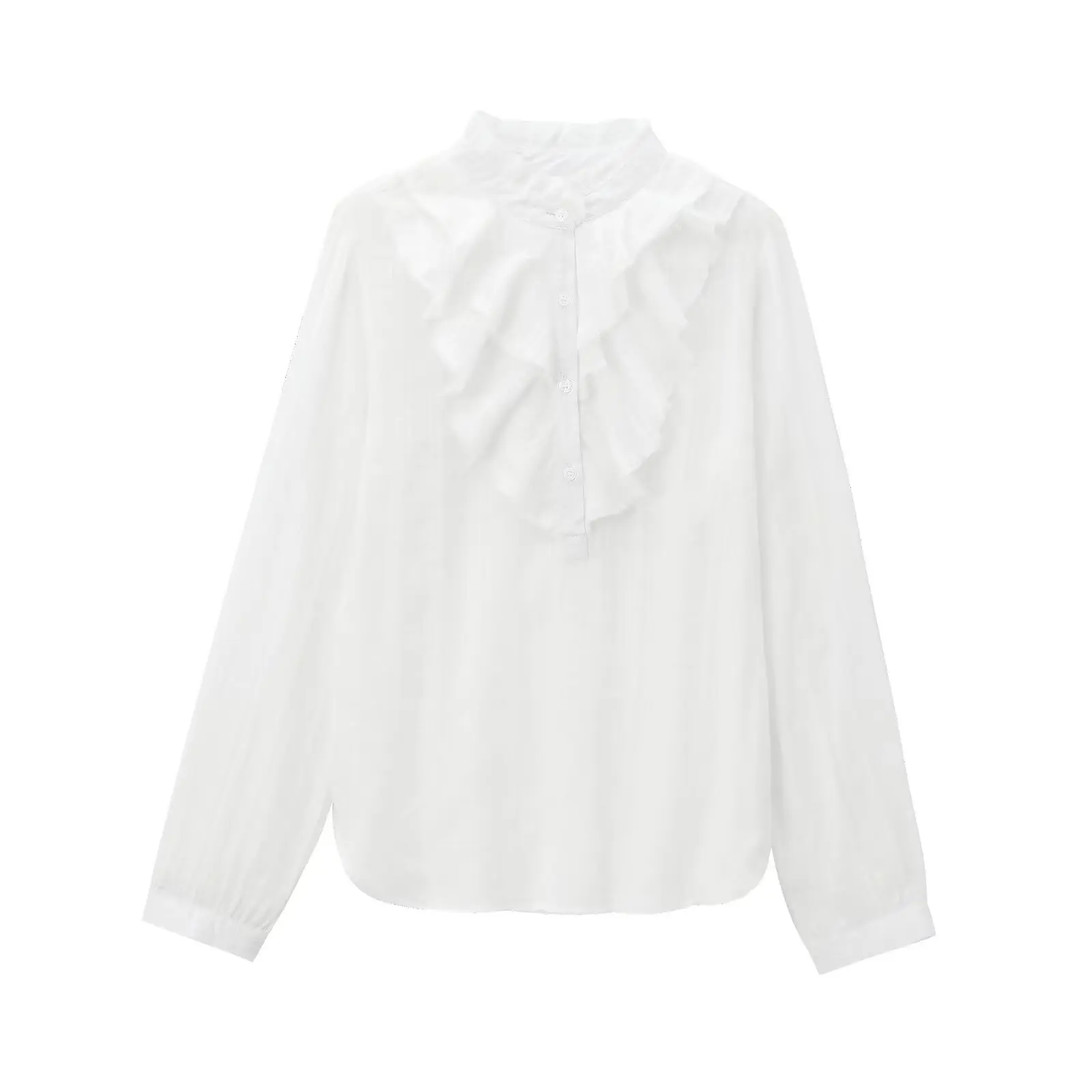 Rindu TRAF 2024 Women's Layered Decorative Shirt Top Semi-Transparent Shirts & Blouses Korean Popular Clothes Blouse Y2K Elegant
Rindu TRAF 2024 Women's Layered Decorative Shirt Top Semi-Transparent Shirts & Blouses Korean Popular Clothes Blouse Y2K Elegant