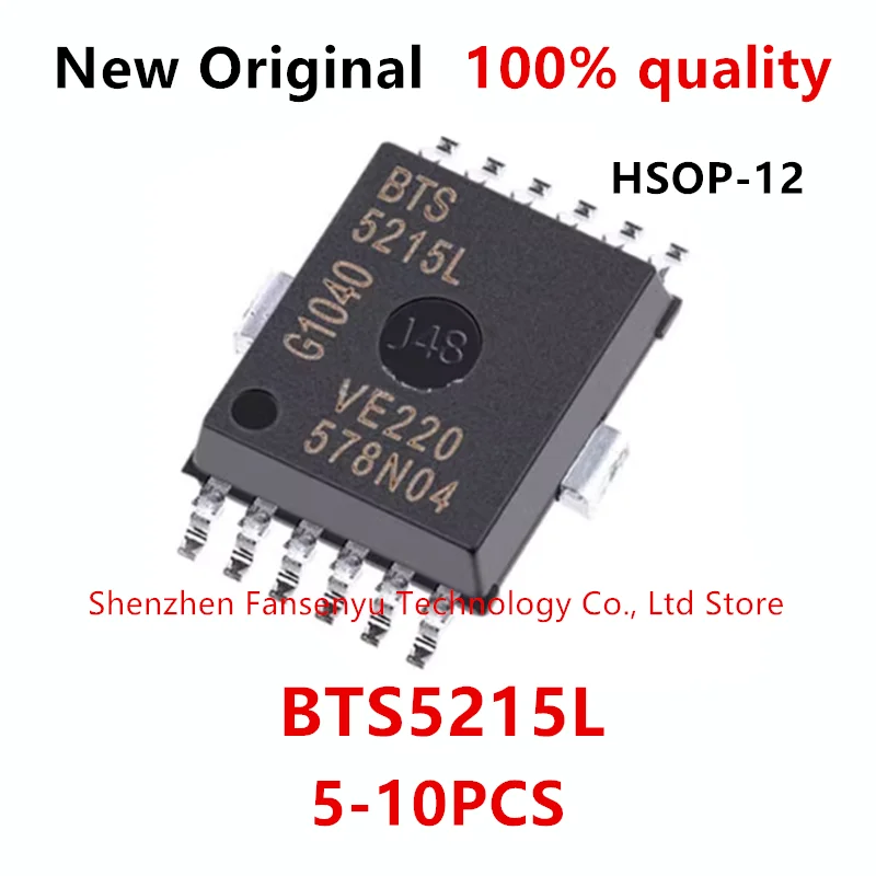 (5-10piece)100% New BTS5215L BTS 5215L HSOP-12 Chipset.
(5-10piece)100% New BTS5215L BTS 5215L HSOP-12 Chipset.