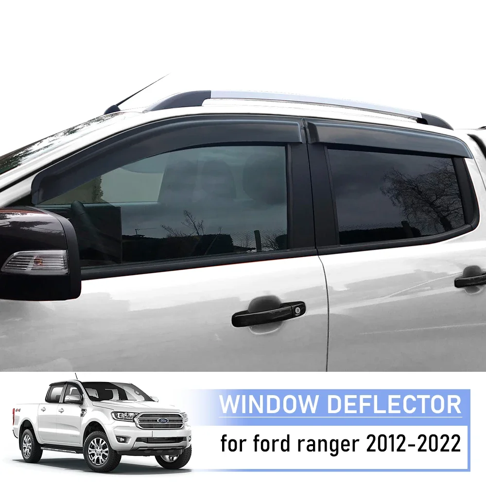Window Deflector Window Visor For Ford Ranger 2012-2022 T7 T8 PX2 PX3 Wildtrak Raptor Sun Rain Guard Double Cabin Accessories
Window Deflector Window Visor For Ford Ranger 2012-2022 T7 T8 PX2 PX3 Wildtrak Raptor Sun Rain Guard Double Cabin Accessories