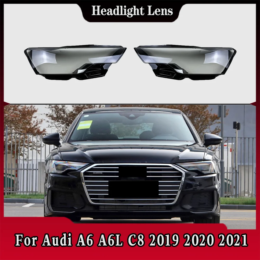 For Audi A6 A6L C8 2019 2020 2021 Transparent Headlight Cover Headlamp Shell Clear Lens Plexiglass Replace Original Lampshad
For Audi A6 A6L C8 2019 2020 2021 Transparent Headlight Cover Headlamp Shell Clear Lens Plexiglass Replace Original Lampshad