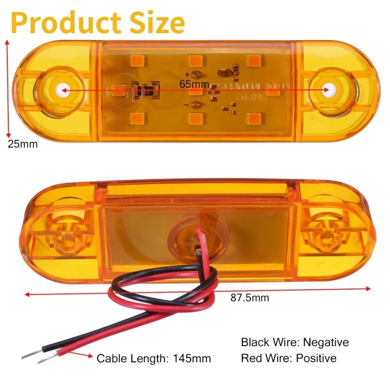 10 шт. 9 светодиодов для грузовика, прицепа, каравана, грузовика, фургона, автофургона, автобуса, лодки, янтарный/белый/красный универсальный боковой габаритный фонарь, индикаторная лампа 12 В-24 В
10 шт. 9 светодиодов для грузовика, прицепа, каравана, грузовика, фургона, автофургона, автобуса, лодки, янтарный/белый/красный универсальный боковой габаритный фонарь, индикаторная лампа 12 В-24 В
