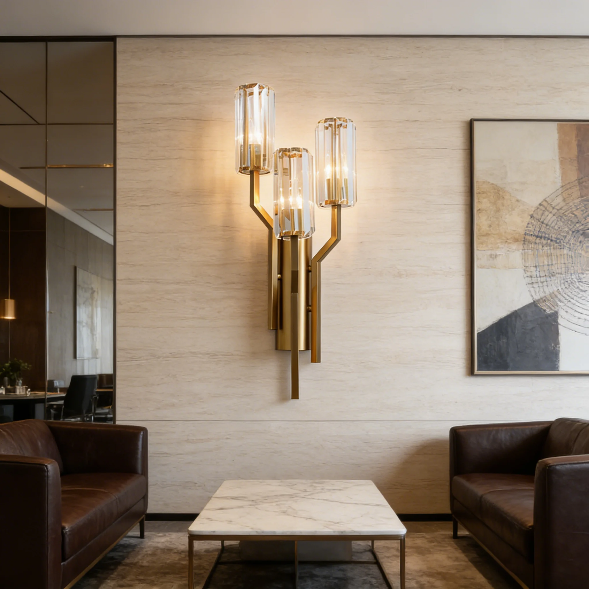 Luxury Crystal LED Wall Light Modern Minimalist Living Room Decorative Lamp TV Background Illumination
Luxury Crystal LED Wall Light Modern Minimalist Living Room Decorative Lamp TV Background Illumination