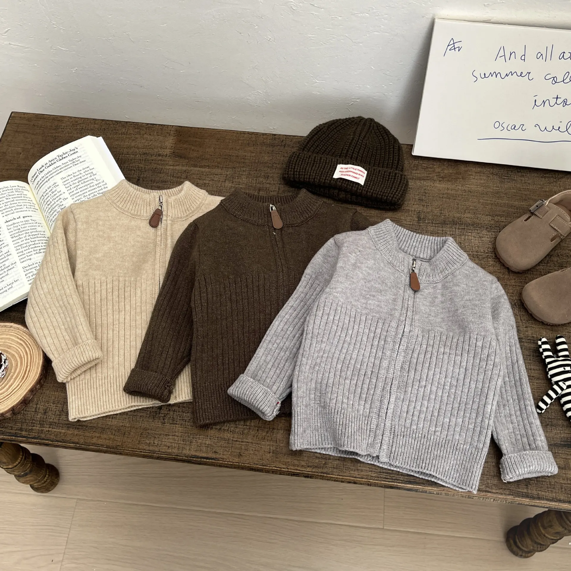 2026 Spring New Children Long Sleeve Knitted Sweater Cotton Girls Zipper Cardigan Boys Casual Sweater Coat Kids Clothes
2026 Spring New Children Long Sleeve Knitted Sweater Cotton Girls Zipper Cardigan Boys Casual Sweater Coat Kids Clothes