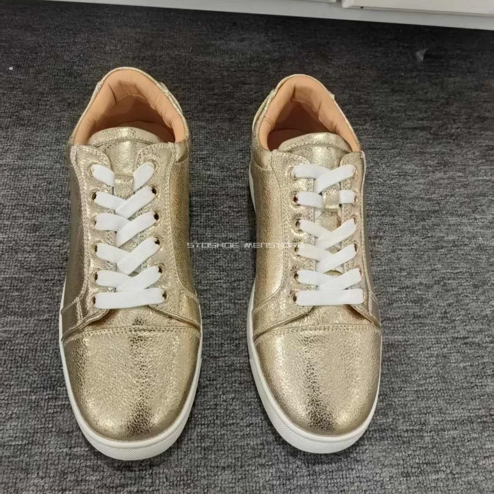 Golden Casual Sports Shoes for Men and Women Comfort Round Toe Lace Up Sneakers Luxury Brand Design Shoes Handmade High Quality
Golden Casual Sports Shoes for Men and Women Comfort Round Toe Lace Up Sneakers Luxury Brand Design Shoes Handmade High Quality
