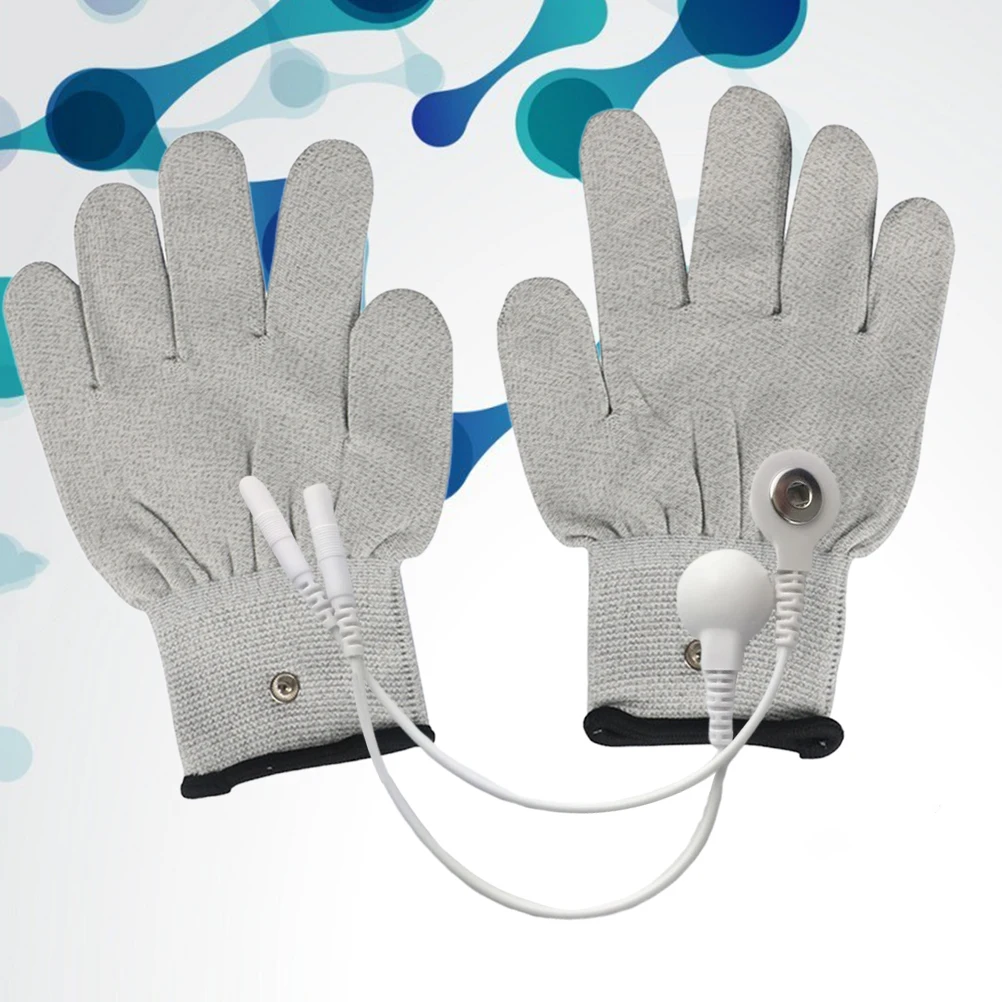 2 Pcs Electric Therapy Gloves Durable Premium Material Conductive Breathable Silver Fiber Mitts Conversion Lines Suitable
2 Pcs Electric Therapy Gloves Durable Premium Material Conductive Breathable Silver Fiber Mitts Conversion Lines Suitable