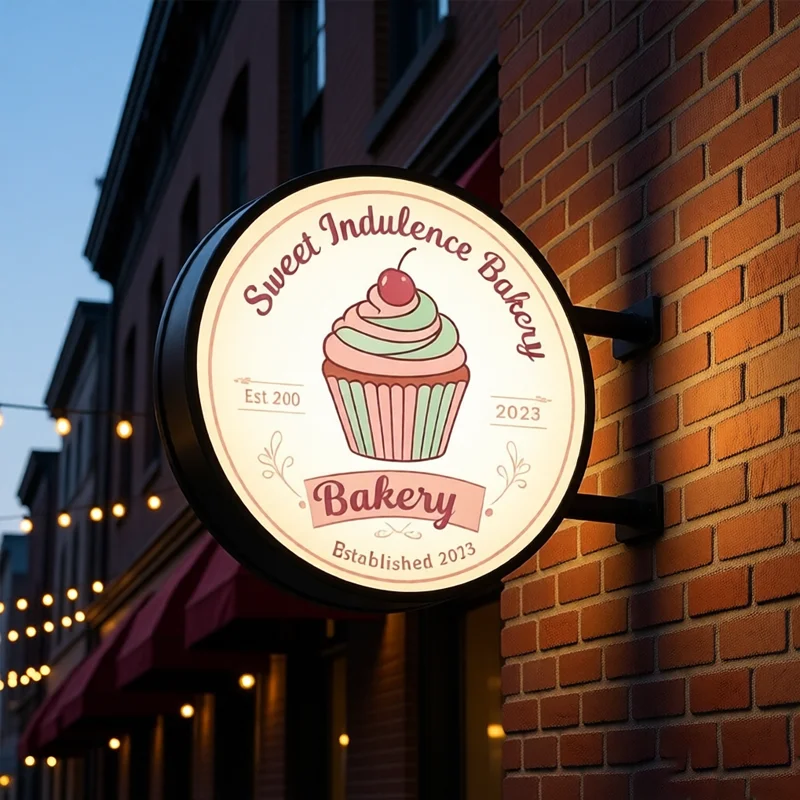 Custom LED Light Box Bakery Shop illuminated Sign Outdoor Advertising for Businesses Acrylic Light Box For Business Shop
Custom LED Light Box Bakery Shop illuminated Sign Outdoor Advertising for Businesses Acrylic Light Box For Business Shop