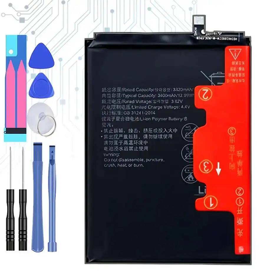 Battery HB396286ECW For Huawei Nova Lite 3 Honor 10 20 10I 20I P Smart 2019 2020 Pot-LX1 Pot-LX1RUA Enjoy 9S
Battery HB396286ECW For Huawei Nova Lite 3 Honor 10 20 10I 20I P Smart 2019 2020 Pot-LX1 Pot-LX1RUA Enjoy 9S