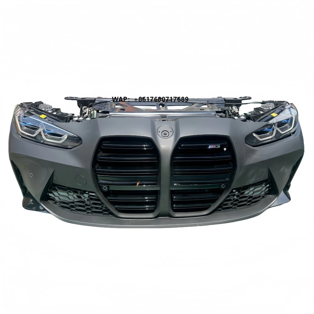 High Quality Front Bumper for M3 M4 G80 Including Radiator Headlights Fenders Factory Disassembled Parts
High Quality Front Bumper for M3 M4 G80 Including Radiator Headlights Fenders Factory Disassembled Parts