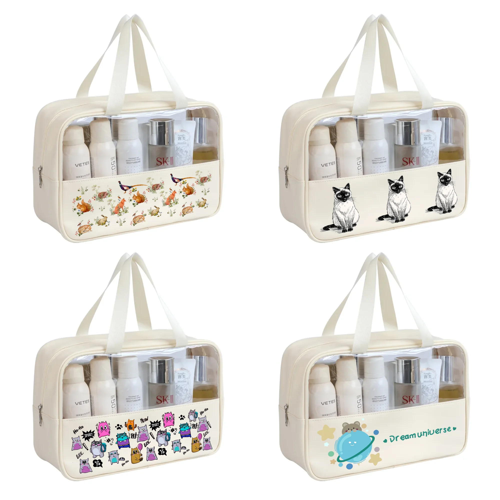 Waterproof Toiletry Bags Large Capacity Makeup Toiletry Cosmetic Storage Pouch For Women Cute Rabit Cat Men Toiletry Bag
Waterproof Toiletry Bags Large Capacity Makeup Toiletry Cosmetic Storage Pouch For Women Cute Rabit Cat Men Toiletry Bag
