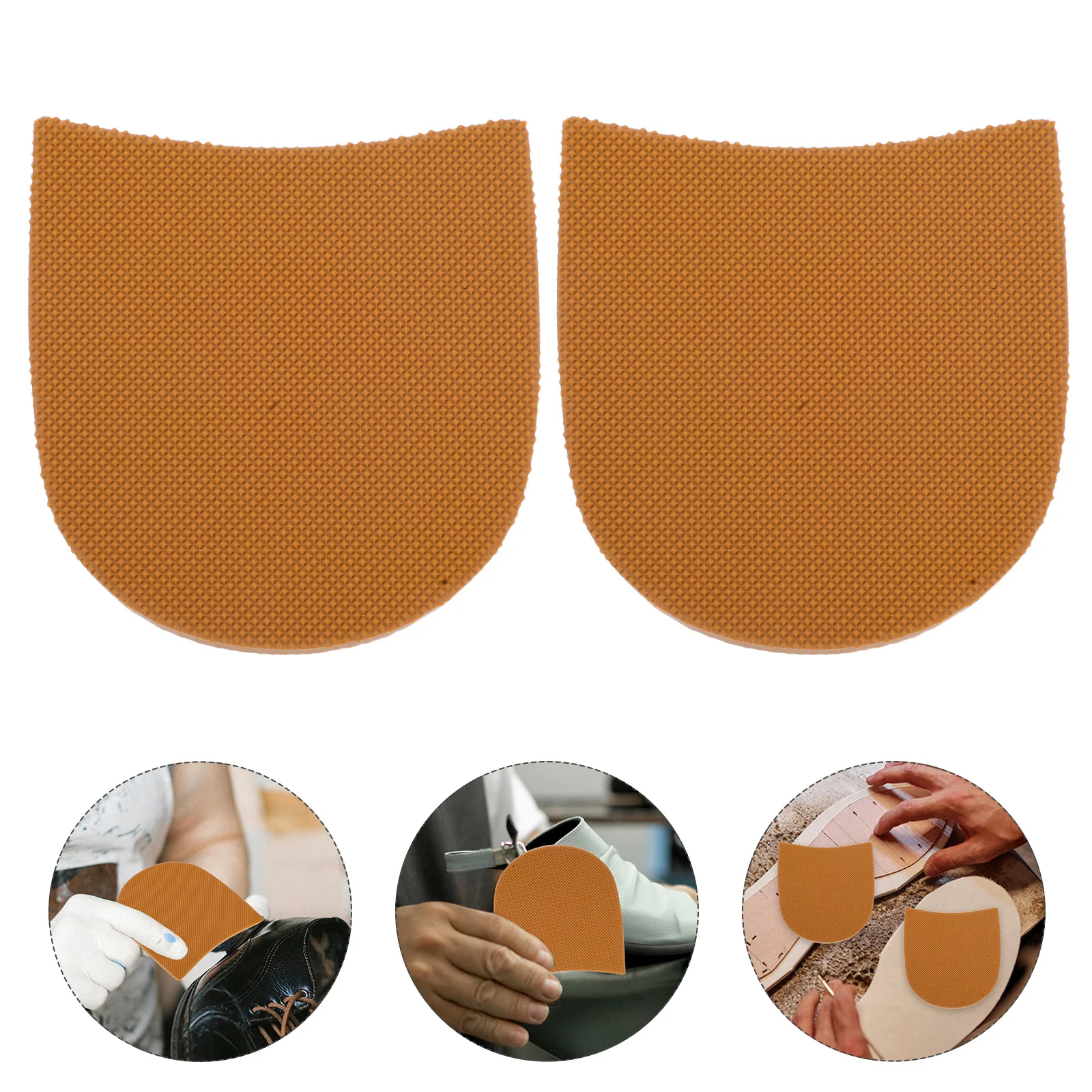 1Pair Shoe Sole Repair Patches Rubber Heel Tips Replacement Anti-Slip Traction Pads for Damaged Footwear Easy DIY Fix for Men
1Pair Shoe Sole Repair Patches Rubber Heel Tips Replacement Anti-Slip Traction Pads for Damaged Footwear Easy DIY Fix for Men