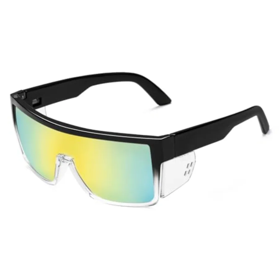 Safety Polarized Sunglasses for Men and Women UV400 Protection and Includes Removable Side Shields, ANSI Z87
Safety Polarized Sunglasses for Men and Women UV400 Protection and Includes Removable Side Shields, ANSI Z87