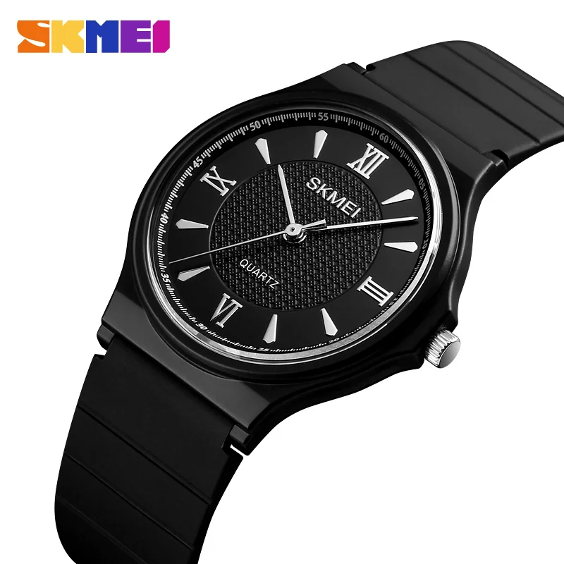 SKMEI Simple Style Watch for Men Women Brand Lucury Black PU Waterproof Wristwatches Couple Fashion Casual Creative Quartz Clock
SKMEI Simple Style Watch for Men Women Brand Lucury Black PU Waterproof Wristwatches Couple Fashion Casual Creative Quartz Clock