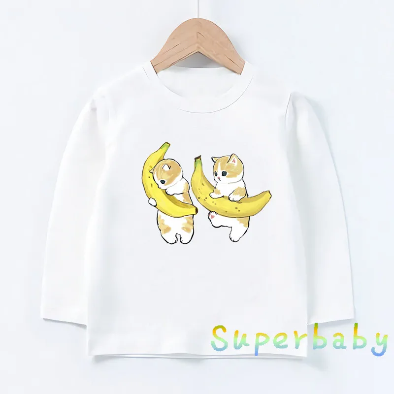 Kids Harajuku Cartoon Funny Tshirt New Fashion Lovely Cat Graphic Printed Children Long Sleeve T-shirts Boys Girls Casual Tops
Kids Harajuku Cartoon Funny Tshirt New Fashion Lovely Cat Graphic Printed Children Long Sleeve T-shirts Boys Girls Casual Tops
