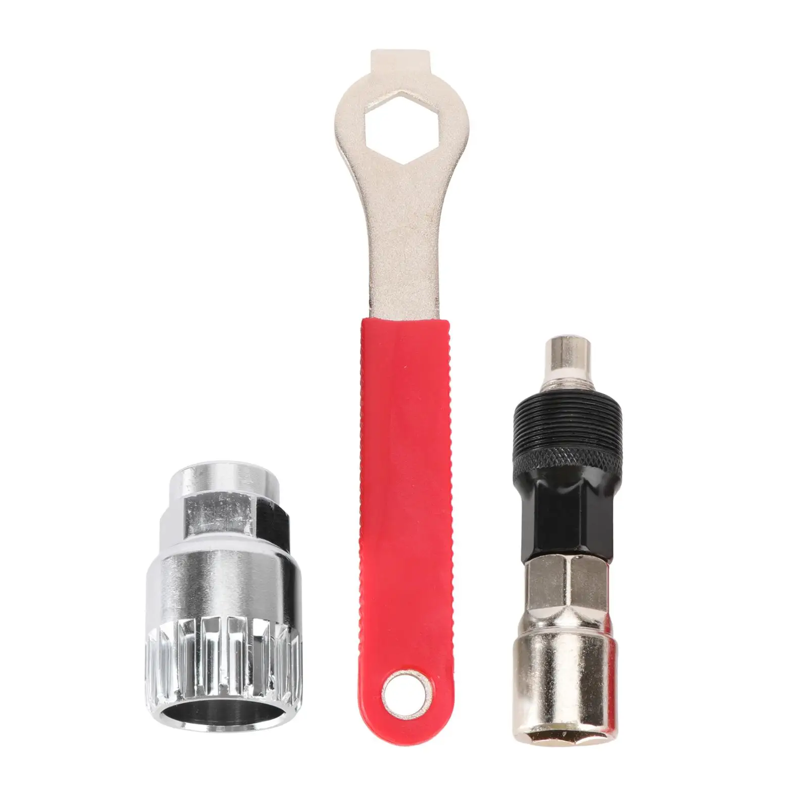 Professional Bike Cycle Crank Extractor Puller Bottom Bracket Remover Removal Spanner Repair Tools Kit
Professional Bike Cycle Crank Extractor Puller Bottom Bracket Remover Removal Spanner Repair Tools Kit