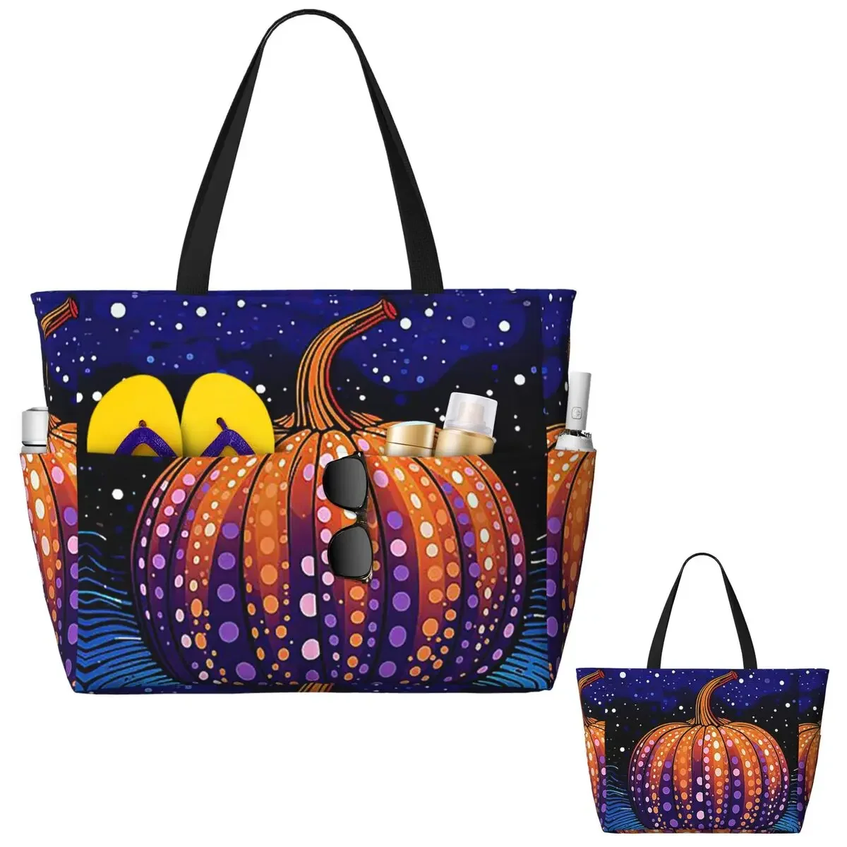 Yayoi Kusama Polka Pumpkin (22) Beach Tote Bag Sport Gym Yoga Duffle Large Tote Bag Women Travel Bag Fitness bag
Yayoi Kusama Polka Pumpkin (22) Beach Tote Bag Sport Gym Yoga Duffle Large Tote Bag Women Travel Bag Fitness bag