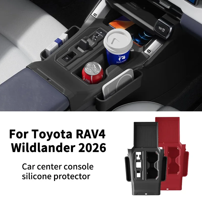 Soft Silicone Custom Fit 2026 RAV4/Wildlander Console Pad - Non-Slip Protective Mat & Storage Box, Car Interior Organizer
Soft Silicone Custom Fit 2026 RAV4/Wildlander Console Pad - Non-Slip Protective Mat & Storage Box, Car Interior Organizer