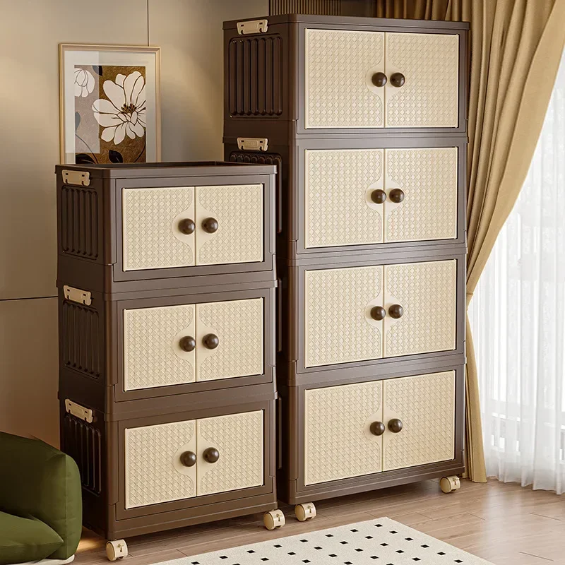 Storage Cabinet Household Folding Storage Box Antique Living Room Snack Cabinet Large Capacity Bedroom Multi-layer Locker
Storage Cabinet Household Folding Storage Box Antique Living Room Snack Cabinet Large Capacity Bedroom Multi-layer Locker