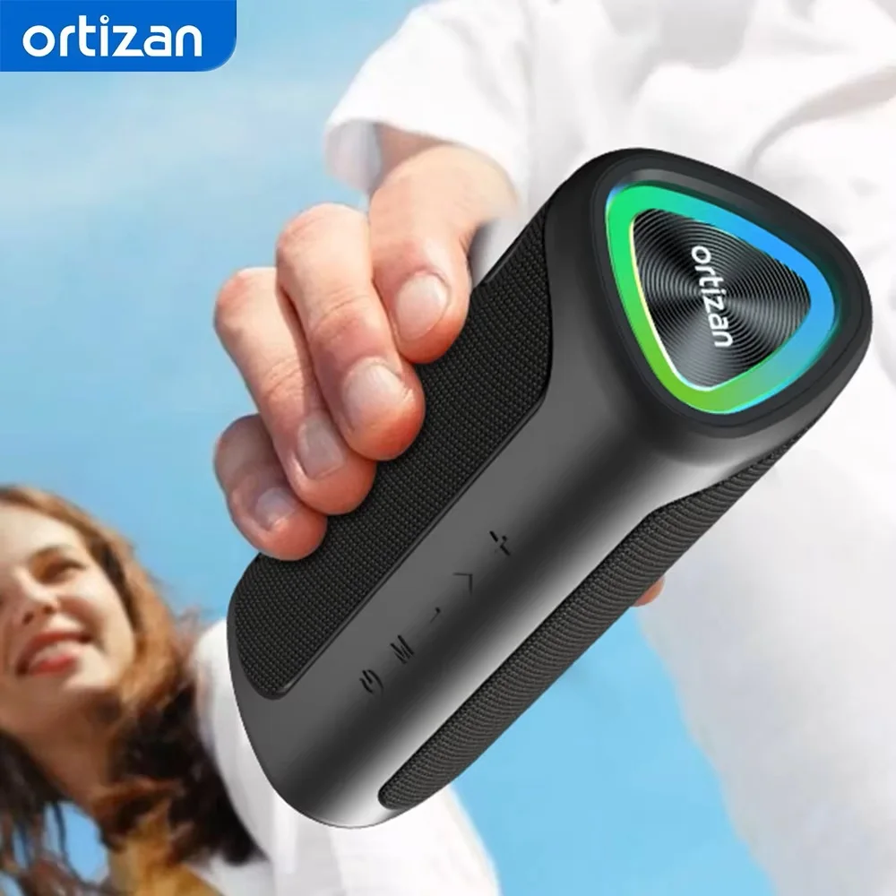 Ortizan Portable Bluetooth Speaker with Loud Stereo Sound, Speakers Wireless Bluetooth 5.3 with IPX7 Waterproof and RGB lights
Ortizan Portable Bluetooth Speaker with Loud Stereo Sound, Speakers Wireless Bluetooth 5.3 with IPX7 Waterproof and RGB lights