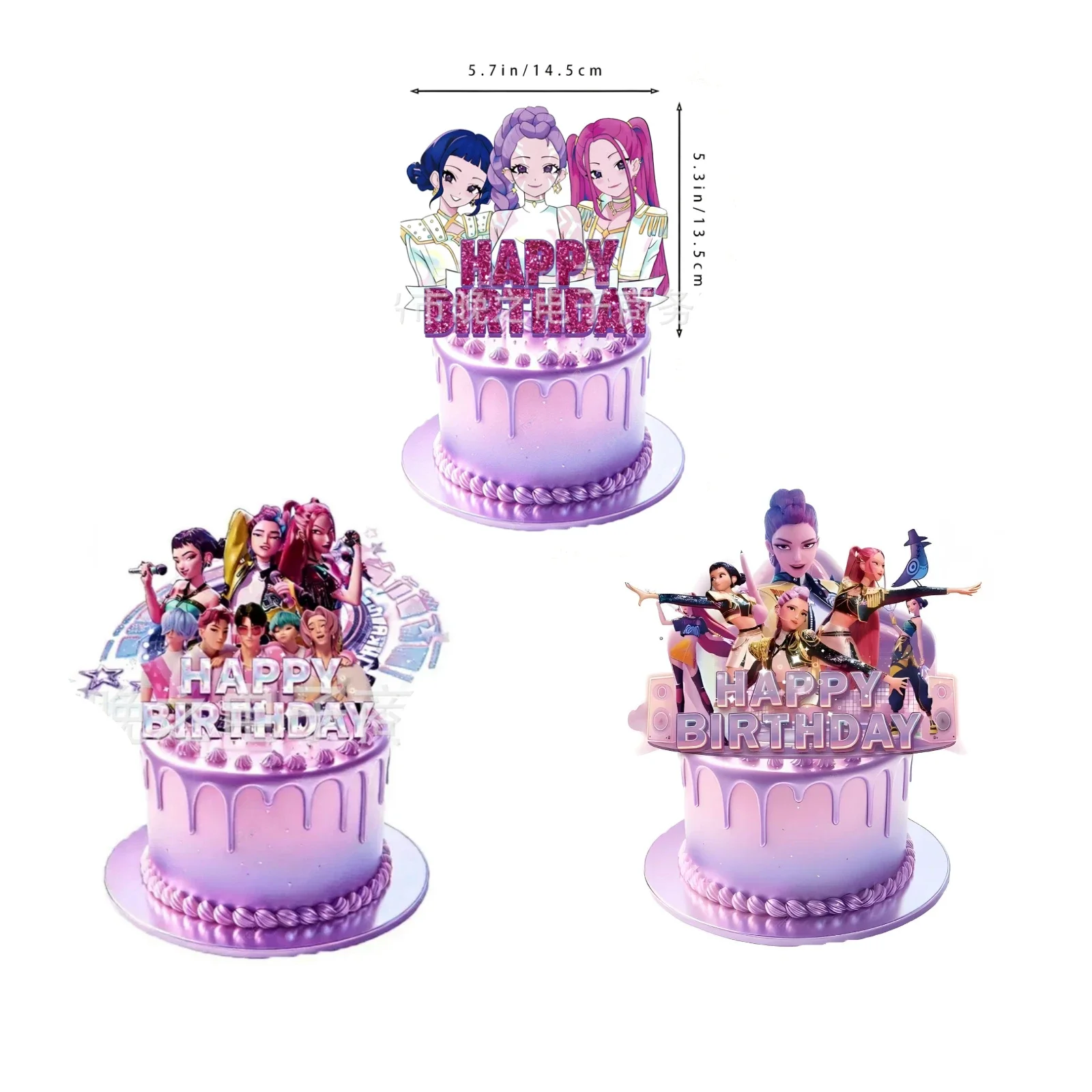 Laser Shiny Cake Topper, Delicate Anime Peripheral Decor, Lovely Accessory for Girls Birthday Party Cake Art Decoration
Laser Shiny Cake Topper, Delicate Anime Peripheral Decor, Lovely Accessory for Girls Birthday Party Cake Art Decoration