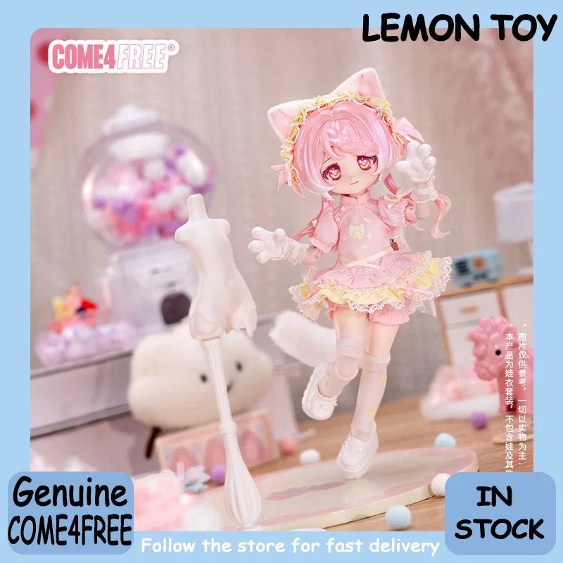 Набор одежды для кукол COME4FREE Dessert Series Fufu Milk Candy: милый наряд с кошачьими ушками для кукол OB11 BJD в масштабе 1/12.
Набор одежды для кукол COME4FREE Dessert Series Fufu Milk Candy: милый наряд с кошачьими ушками для кукол OB11 BJD в масштабе 1/12.