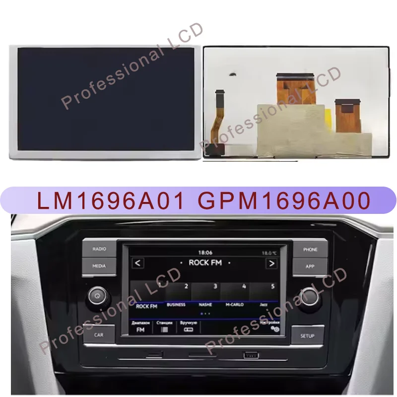 Оригинальный 6,5-дюймовый ЖК-дисплей EAT63954701 LM1696A01 GPM1696A00 LM1696A01-1D LM1696A01-1B для Golf Crafter Transporter T6 T6.1
Оригинальный 6,5-дюймовый ЖК-дисплей EAT63954701 LM1696A01 GPM1696A00 LM1696A01-1D LM1696A01-1B для Golf Crafter Transporter T6 T6.1