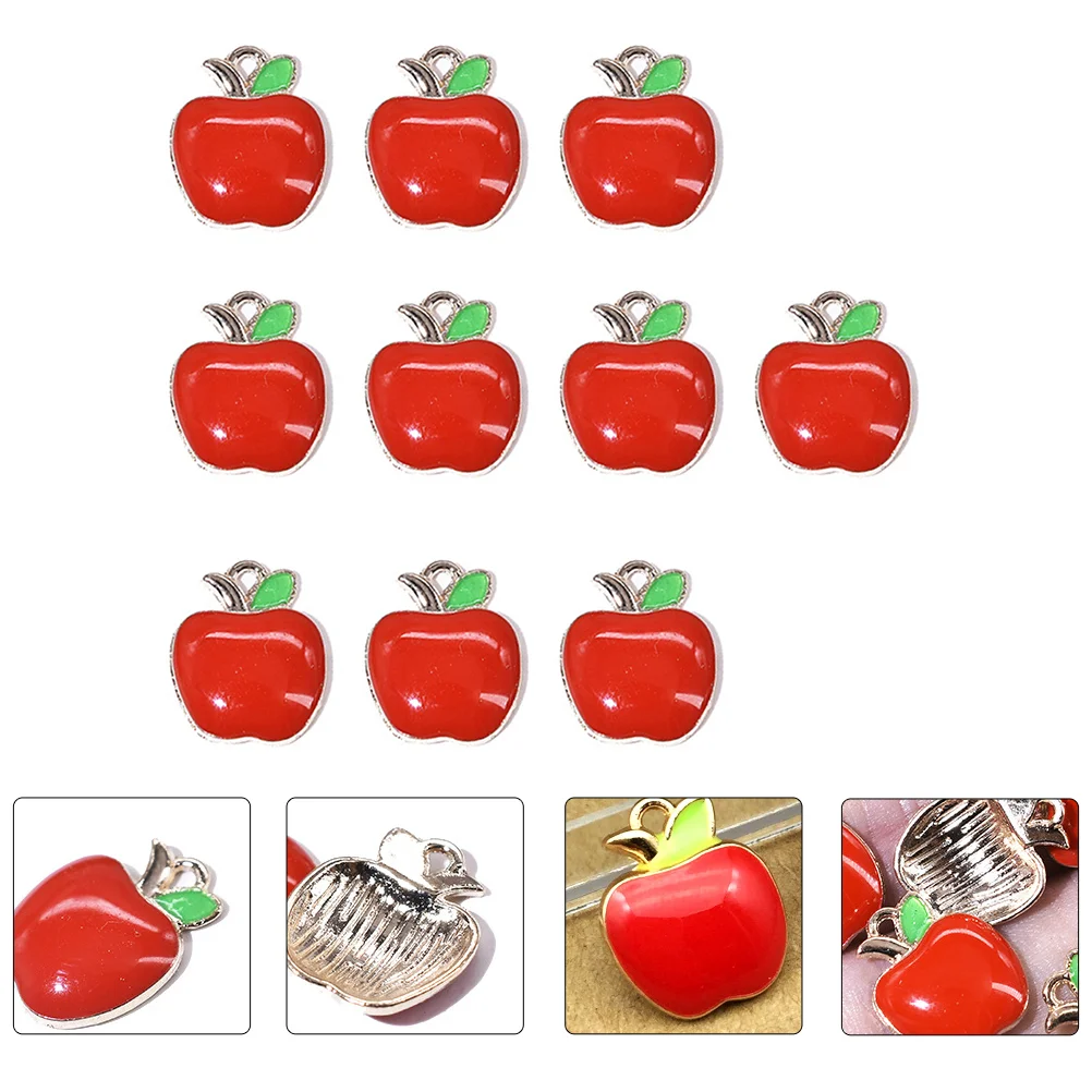 40 Pcs Jewelry Apple Pendant Making Accessories Wedding Headdress Materials Red Crafting
40 Pcs Jewelry Apple Pendant Making Accessories Wedding Headdress Materials Red Crafting