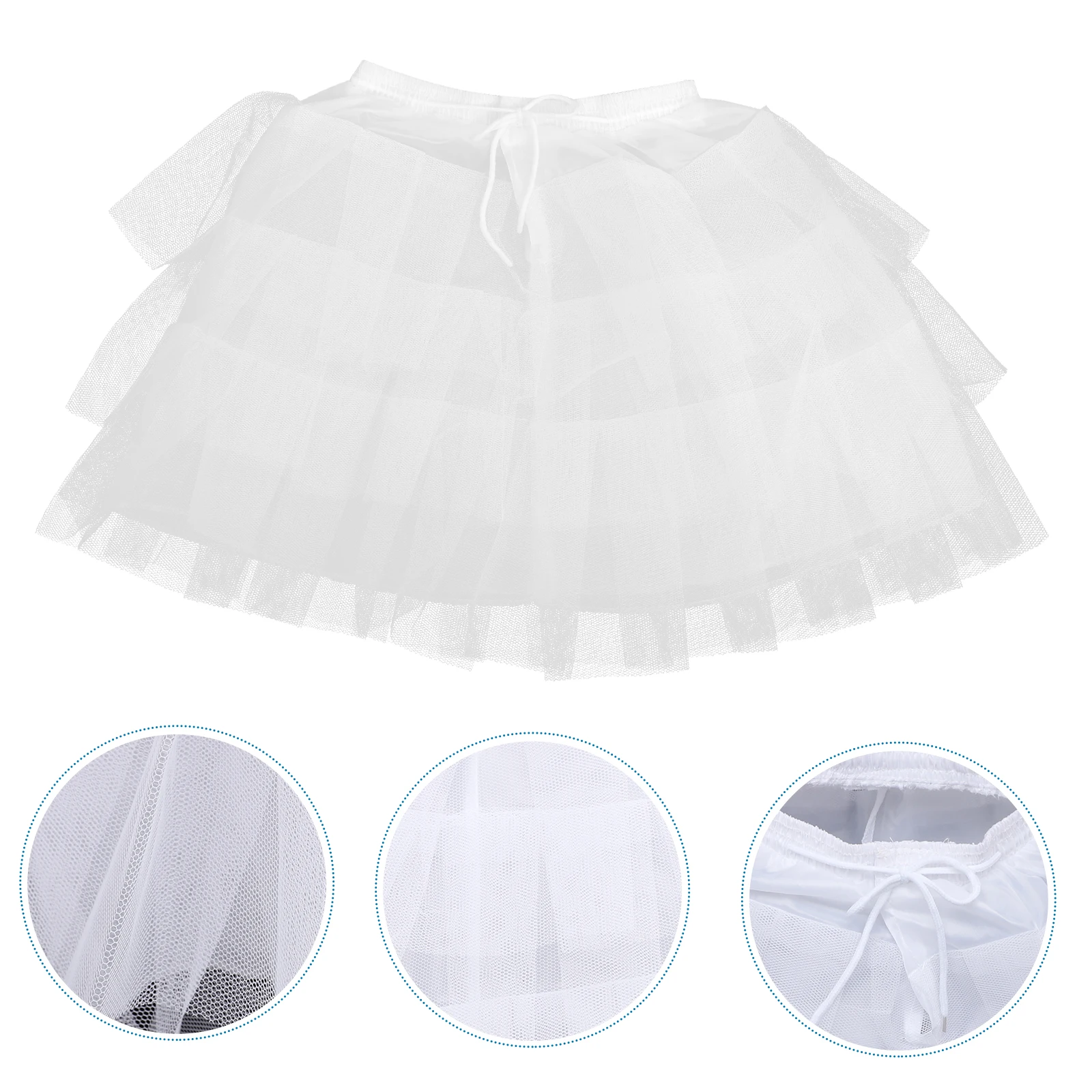 1pcs Bustle Wedding For Women Girls Cosplay Prom Party Mesh Overskirt Durable Underskirt Skin Friendly Simple Design Stage
1pcs Bustle Wedding For Women Girls Cosplay Prom Party Mesh Overskirt Durable Underskirt Skin Friendly Simple Design Stage