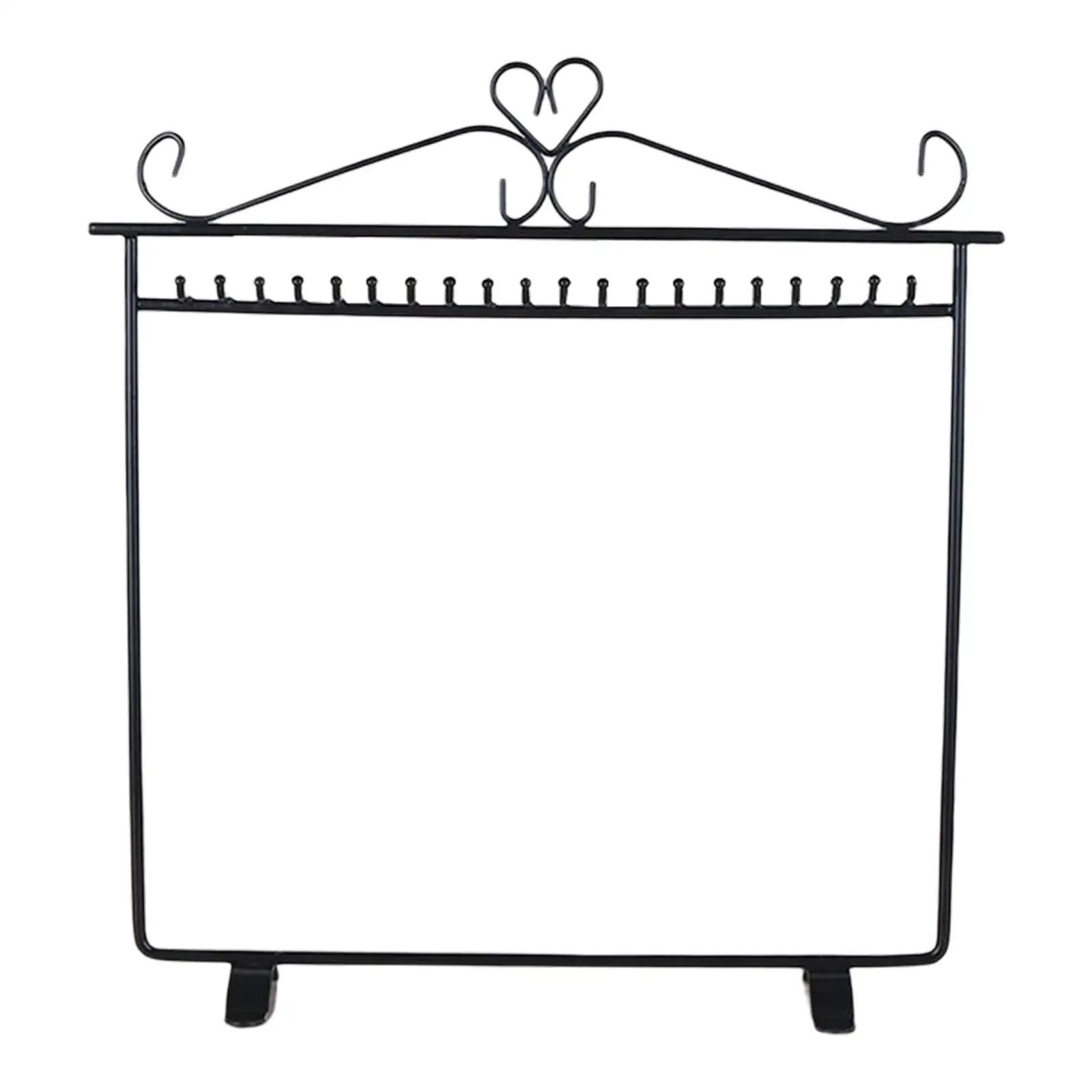 Metal Jewelry Display Rack 20 Hooks Storage Holder Desk Earring Necklaces Hanging
Metal Jewelry Display Rack 20 Hooks Storage Holder Desk Earring Necklaces Hanging