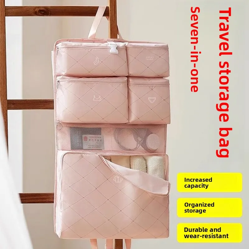Portable Travel Clothing Storage Bag Seven-In-One Underwear And Clothes Organizer Bag for Business Trips And Family Vacations
Portable Travel Clothing Storage Bag Seven-In-One Underwear And Clothes Organizer Bag for Business Trips And Family Vacations