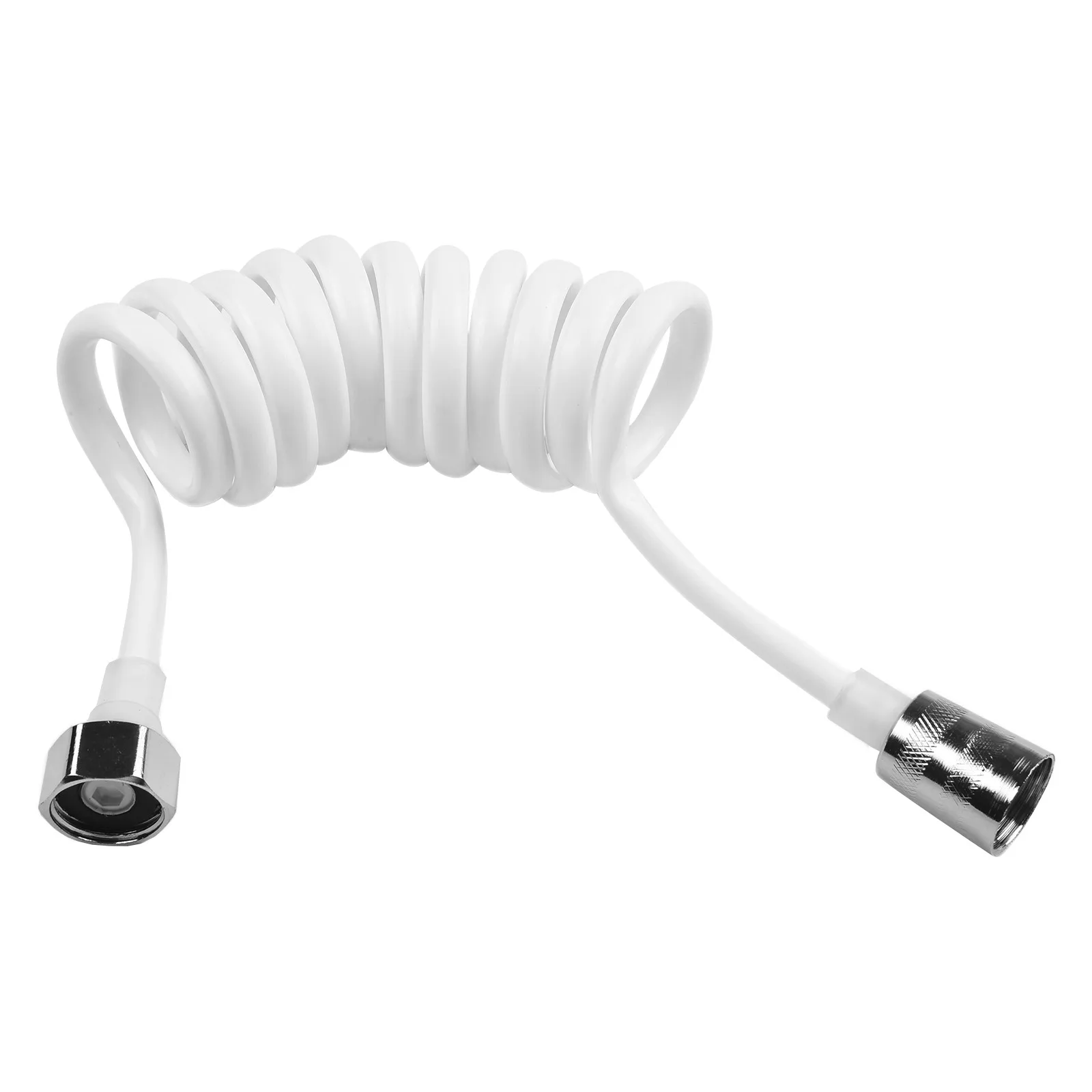 Practical Spring Hose For Shower, Fits Perfectly With Shower Head, Automatic Shrink Without Deformation, White And Gray Color
Practical Spring Hose For Shower, Fits Perfectly With Shower Head, Automatic Shrink Without Deformation, White And Gray Color