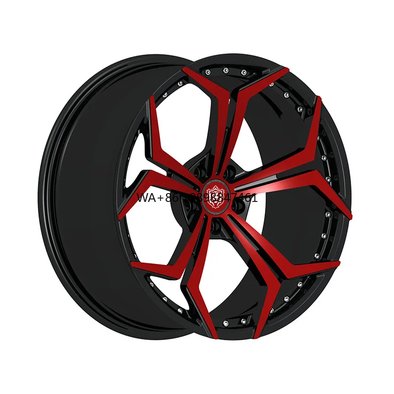 Custom Fully Sport Multispoke Design Luxury Design Decorative Nail Black Red Alloy Rims 18 Inch 5 Hole Custom Forged Aluminum
Custom Fully Sport Multispoke Design Luxury Design Decorative Nail Black Red Alloy Rims 18 Inch 5 Hole Custom Forged Aluminum