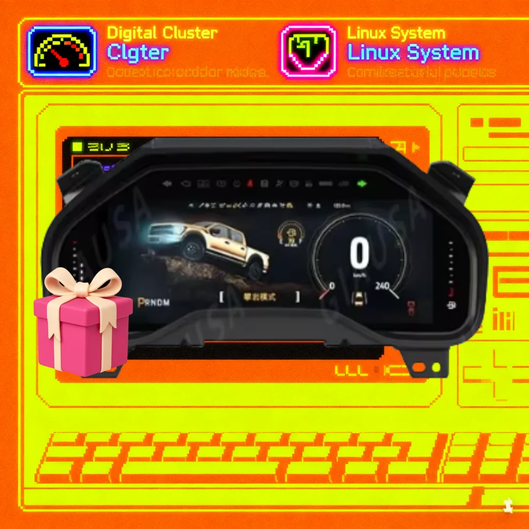 LY 12,3-дюймовый ЖК-цифровой кластер приборной панели для Ford F150 Raptor 2015-2020, виртуальная приборная панель, спидометр, виртуальный кабин, Linux
LY 12,3-дюймовый ЖК-цифровой кластер приборной панели для Ford F150 Raptor 2015-2020, виртуальная приборная панель, спидометр, виртуальный кабин, Linux