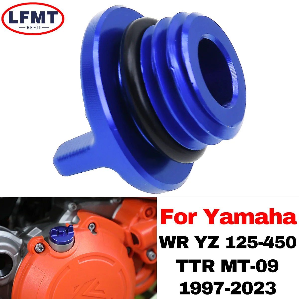 Motorcycle Engine Timing Plug Cover For Yamaha WR250X WR250R WR450F WR250F YZ125 125X YZ250X 250FX 450FX YZ250F YZ450F YZ65 YZ80
Motorcycle Engine Timing Plug Cover For Yamaha WR250X WR250R WR450F WR250F YZ125 125X YZ250X 250FX 450FX YZ250F YZ450F YZ65 YZ80