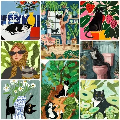 Serene Household Plant & Cat Jigsaw Puzzle Peaceful Warm Cottage Interior Art Educational Toys reative Gifts for Teenagers
Serene Household Plant & Cat Jigsaw Puzzle Peaceful Warm Cottage Interior Art Educational Toys reative Gifts for Teenagers