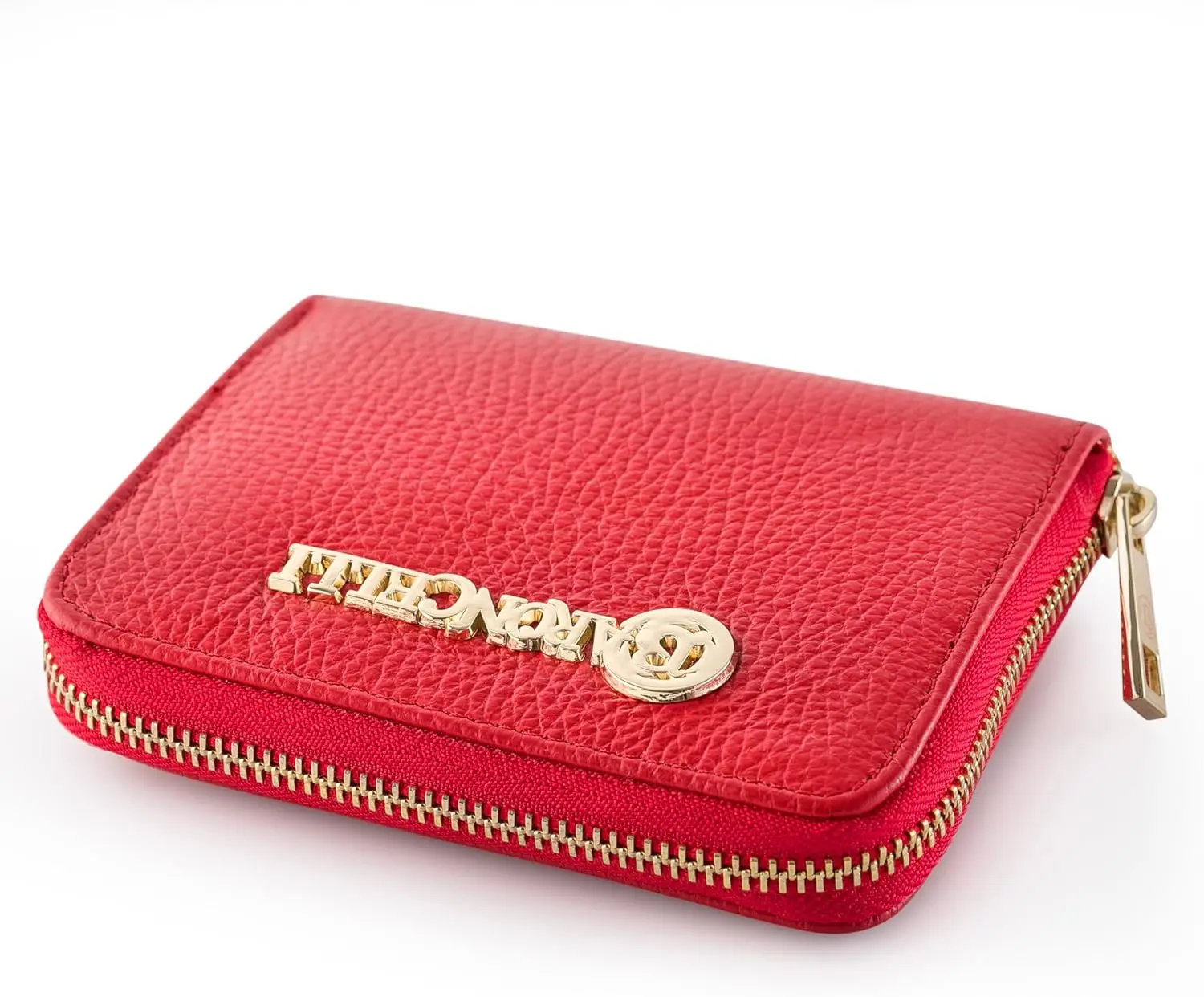 Italian Red Leather Wallet for Women, Medium Size, Plain Design
Italian Red Leather Wallet for Women, Medium Size, Plain Design