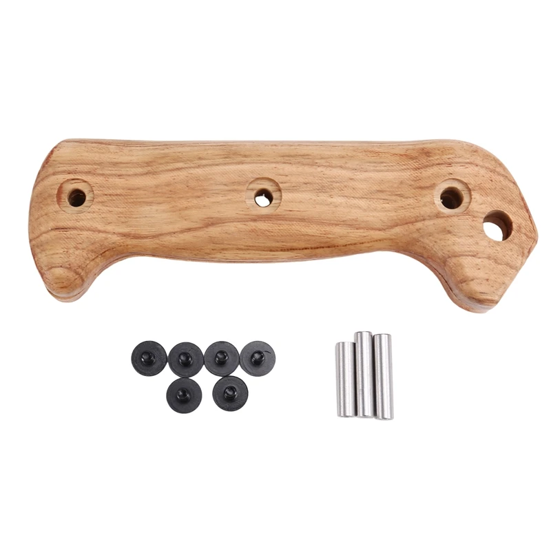 1 Pair Natural Solid Wood Handle Patch For Bk2 Knife Handle Modification Parts With Screw Handle Grips DIY Accessories
1 Pair Natural Solid Wood Handle Patch For Bk2 Knife Handle Modification Parts With Screw Handle Grips DIY Accessories