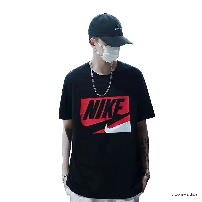 Nike 28114 T-shirt Three Standard Consistent Black Color (M-5XL) Ice Porcelain Cotton 95% Cotton%5 Spandex 170 Grams
Nike 28114 T-shirt Three Standard Consistent Black Color (M-5XL) Ice Porcelain Cotton 95% Cotton%5 Spandex 170 Grams