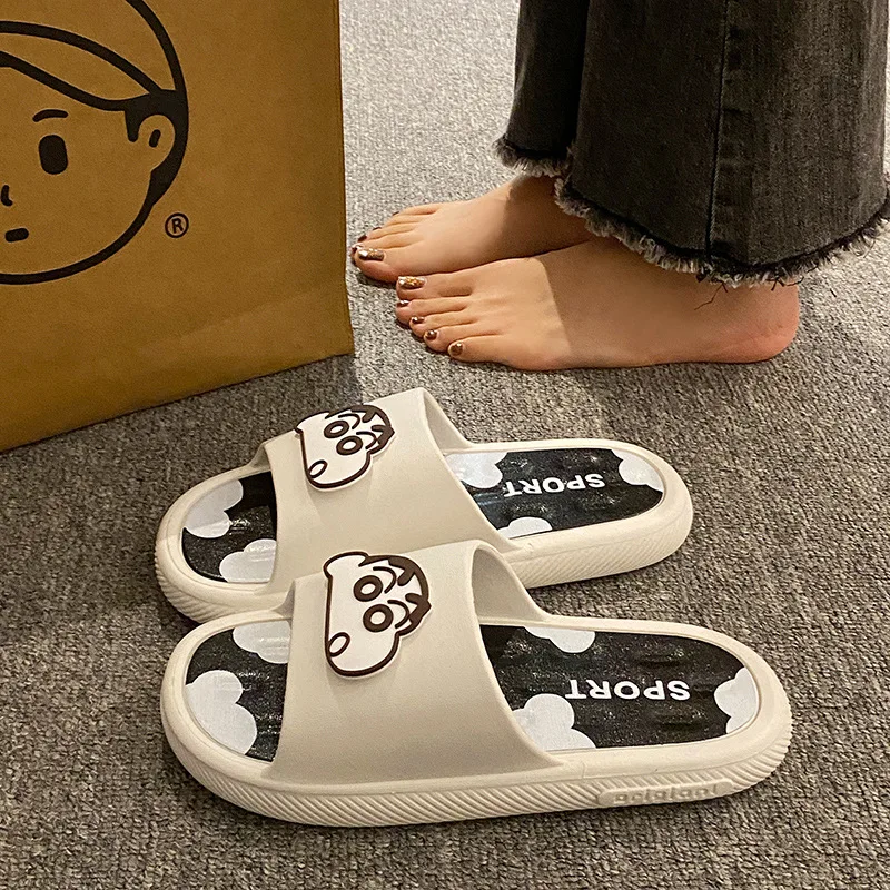 Cartoon Crayon Shinchans Women Slippers Anime Fashion Summer Non-Slip Sandals Home Bathroom Comfortable Slippers Casual Shoes
Cartoon Crayon Shinchans Women Slippers Anime Fashion Summer Non-Slip Sandals Home Bathroom Comfortable Slippers Casual Shoes