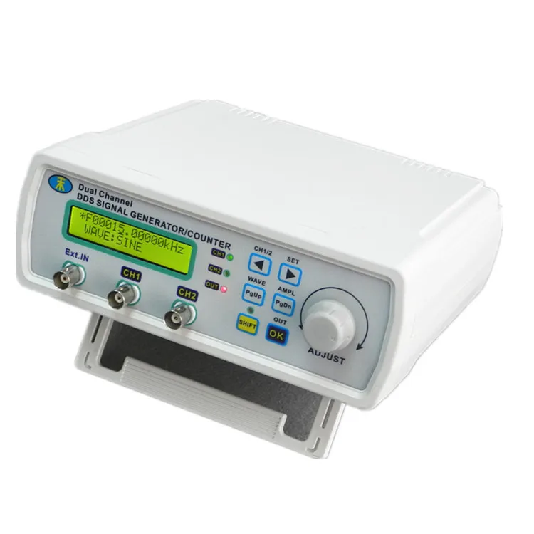 MHS-5200A DDS NC Dual Channel Arbitrary Waveform Signal Generator Frequency Meter Signal Source 4 TTL Output 
MHS-5200A DDS NC Dual Channel Arbitrary Waveform Signal Generator Frequency Meter Signal Source 4 TTL Output