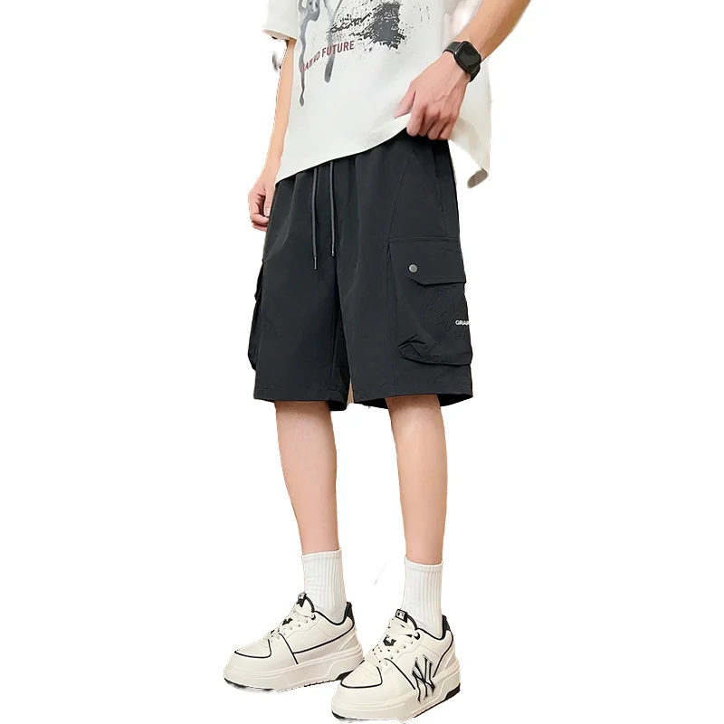 Men's Cargo Shorts New Summer Fashion Solid Color Multi Pocket Simple Versatile 5 Point Pants Streetwear Sports Casual Trendy
Men's Cargo Shorts New Summer Fashion Solid Color Multi Pocket Simple Versatile 5 Point Pants Streetwear Sports Casual Trendy