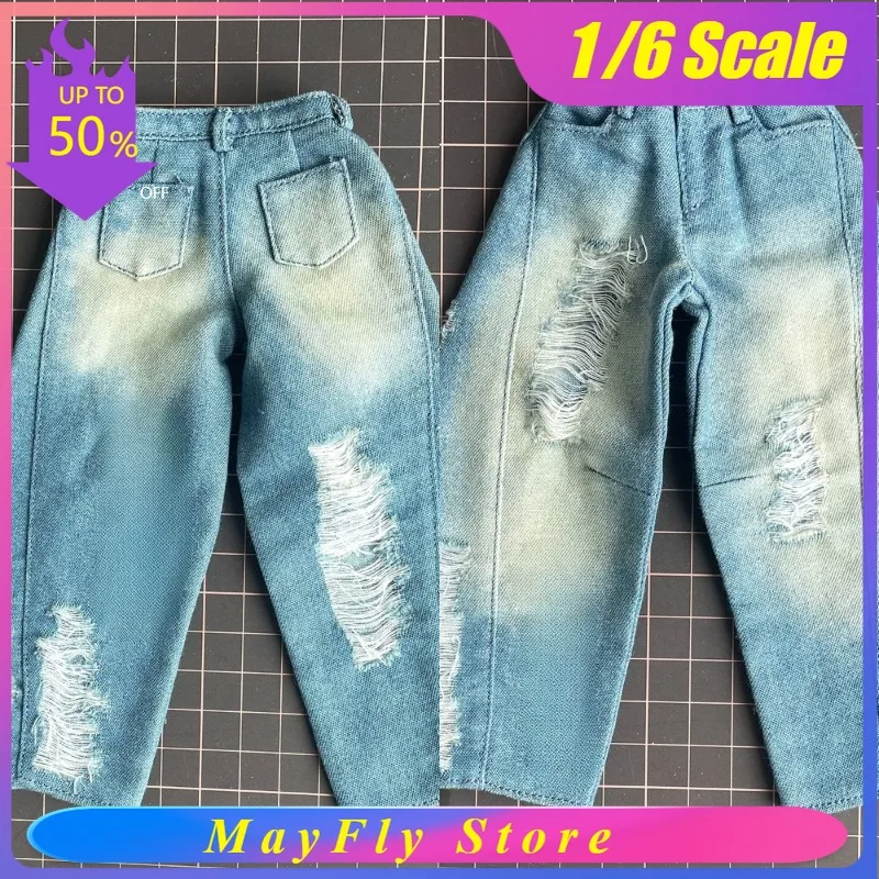 CUKE TOYS 1/6 Scale Action Figures Body Dolls Casual Ripped Blue Jeans Pants Model for 12 Inch Female Soldier Decoration
CUKE TOYS 1/6 Scale Action Figures Body Dolls Casual Ripped Blue Jeans Pants Model for 12 Inch Female Soldier Decoration