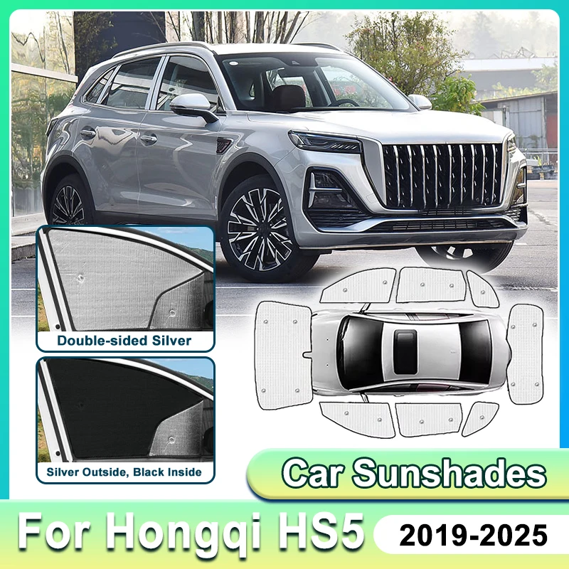 For Hongqi HS5 2019-2025 Car Full Privacy Sunshade Suction Cups Front Rear Windshield Sun Visor Cover Protection Auto Accesorios
For Hongqi HS5 2019-2025 Car Full Privacy Sunshade Suction Cups Front Rear Windshield Sun Visor Cover Protection Auto Accesorios