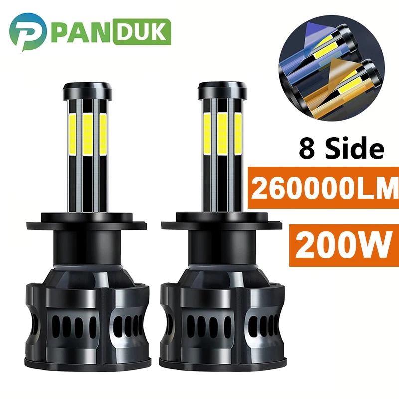 PANDUK 8-сторонняя светодиодная лампа 12 В H8 H11 H7 LED 260000LM HB3 9005 HB4 H1 H3 H4 Светодиодная лампа для фар Canbus 200 Вт 3D 360 градусов Супер автоматическая лампа
PANDUK 8-сторонняя светодиодная лампа 12 В H8 H11 H7 LED 260000LM HB3 9005 HB4 H1 H3 H4 Светодиодная лампа для фар Canbus 200 Вт 3D 360 градусов Супер автоматическая лампа