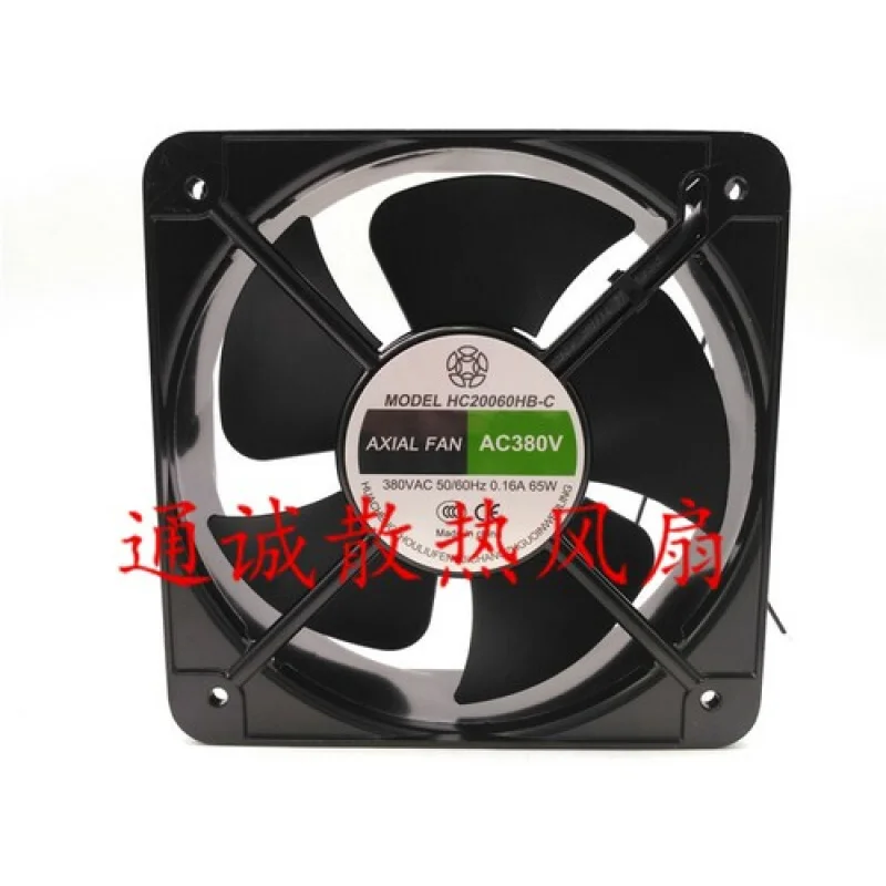 C for AXIAL FAN HC20060HB-C 380V 0.16A 65W 20CM cooling fan
C for AXIAL FAN HC20060HB-C 380V 0.16A 65W 20CM cooling fan