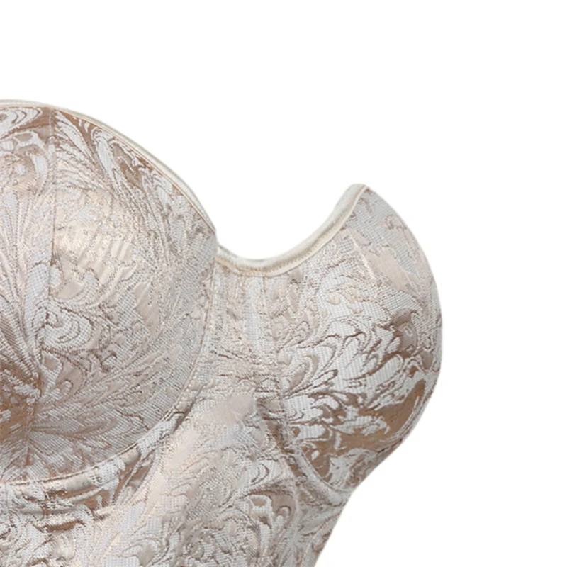 Women Corset Tube Tops Floral Jacquard Sleeveless Slim Skinny Corset Cropped Top Summer Casual Elegant Female Strapless Camis
Women Corset Tube Tops Floral Jacquard Sleeveless Slim Skinny Corset Cropped Top Summer Casual Elegant Female Strapless Camis