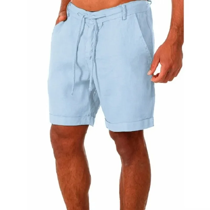Summer New Men's Cotton Linen Short Pants Male Casual Lightweight Breathable Solid Color Sport Shorts Fashion Fitness Streetwear
Summer New Men's Cotton Linen Short Pants Male Casual Lightweight Breathable Solid Color Sport Shorts Fashion Fitness Streetwear