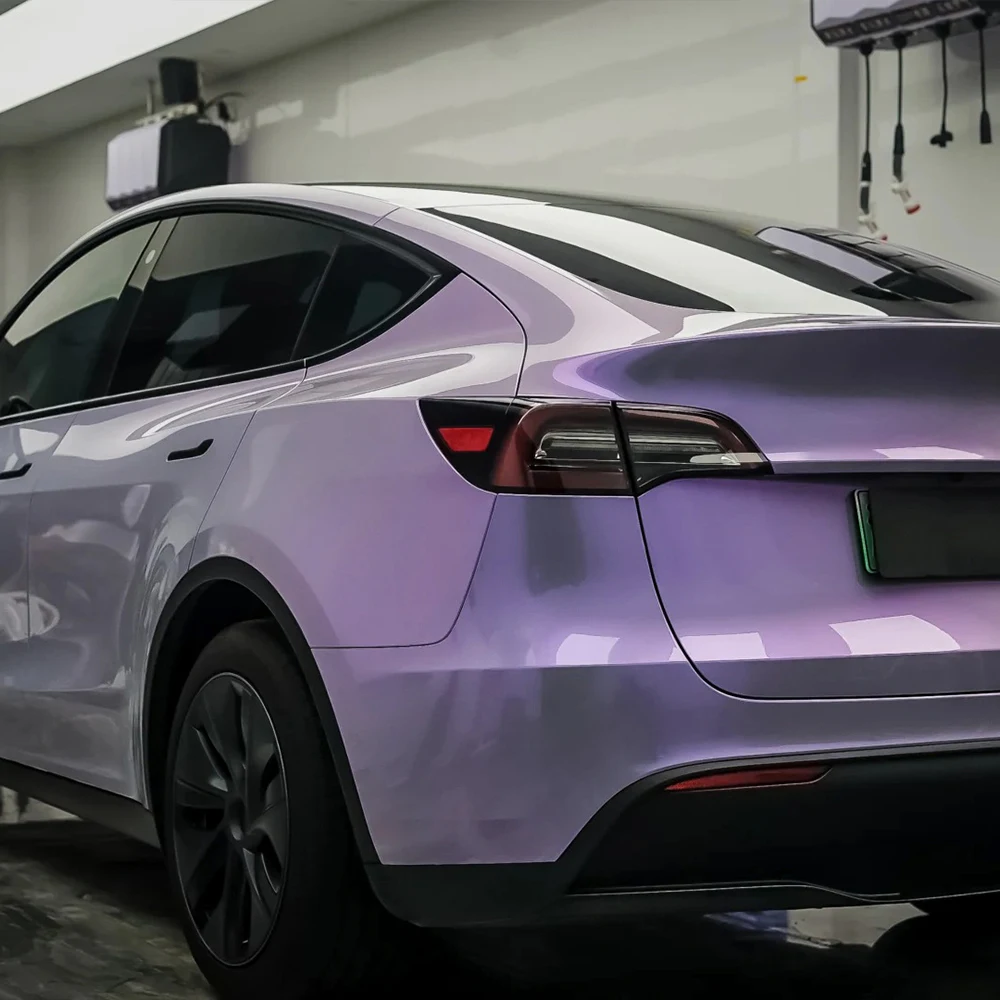 Glosssy Car Vinyl Film PET Magic Pearl Grey Purple Auto Wrapping Decal Air Release Motorcycle Car Body Exterior Decoration Film
Glosssy Car Vinyl Film PET Magic Pearl Grey Purple Auto Wrapping Decal Air Release Motorcycle Car Body Exterior Decoration Film
