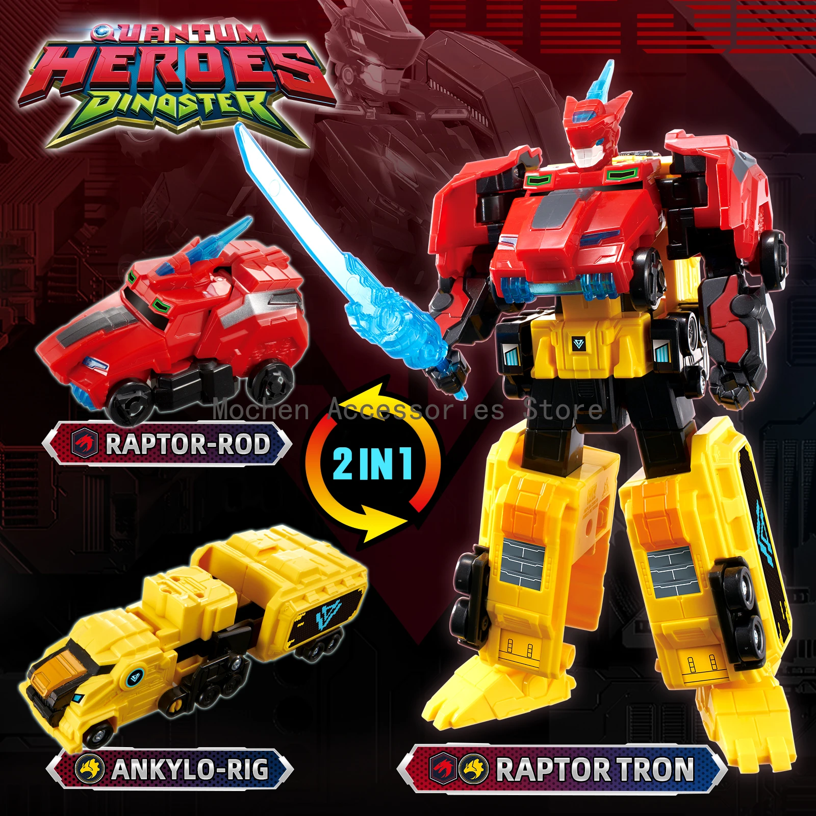 Quantum Heroes Dinoster 2-IN-1 Stego Blast Wing Transfrom Robot Autobot OOrnaments Action Figure Anime Deformation Kid Toys Gift
Quantum Heroes Dinoster 2-IN-1 Stego Blast Wing Transfrom Robot Autobot OOrnaments Action Figure Anime Deformation Kid Toys Gift